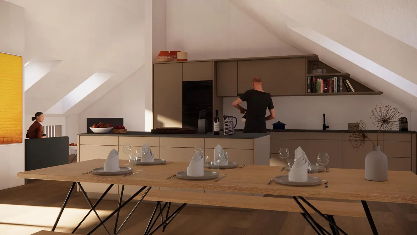 Erstbezug per 01.12.2025 – schöne 3.5-Zimmerwohnung mit Loggia - Foto 12 von 14