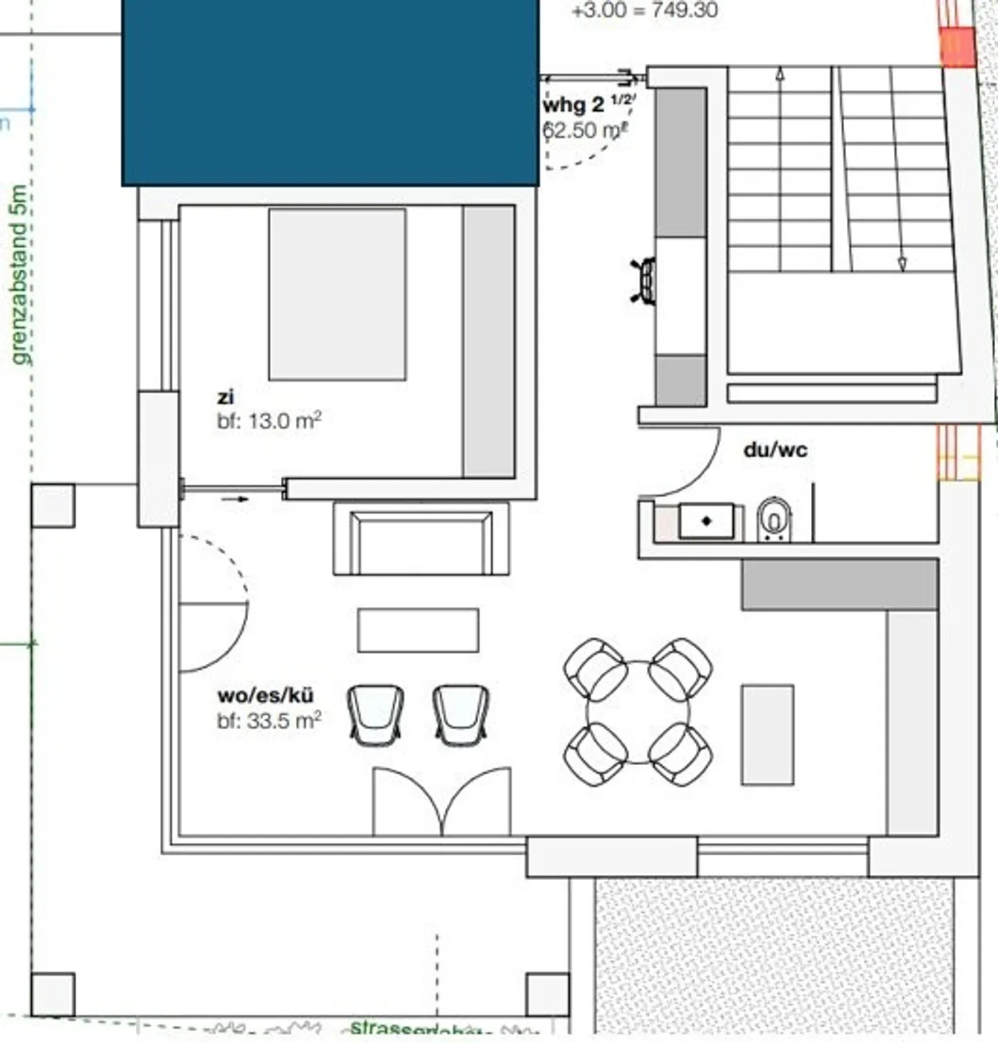 Moderne 2,5-Zimmer-Wohnung mit Seeblick im Zentrum von Oberägeri - Foto 8 von 8
