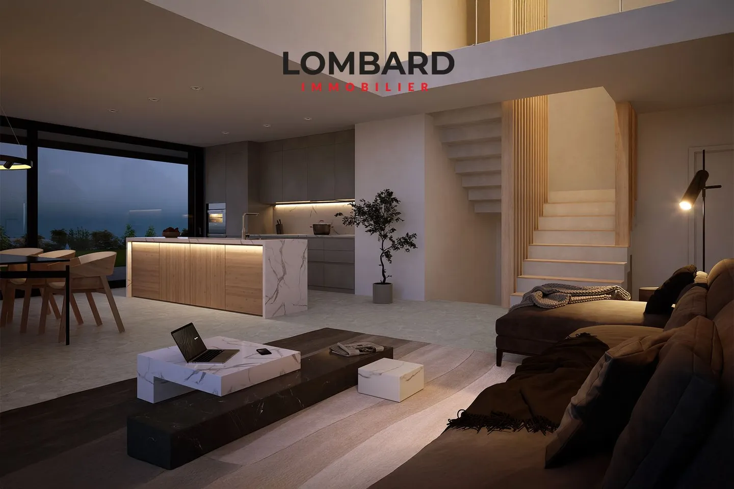 ***VERKAUFT*** Prachtvolle Architekten-Villa mit 5,5 Zimmern in Estavayer-le-Lac (Villa B) - Foto 5 von 6