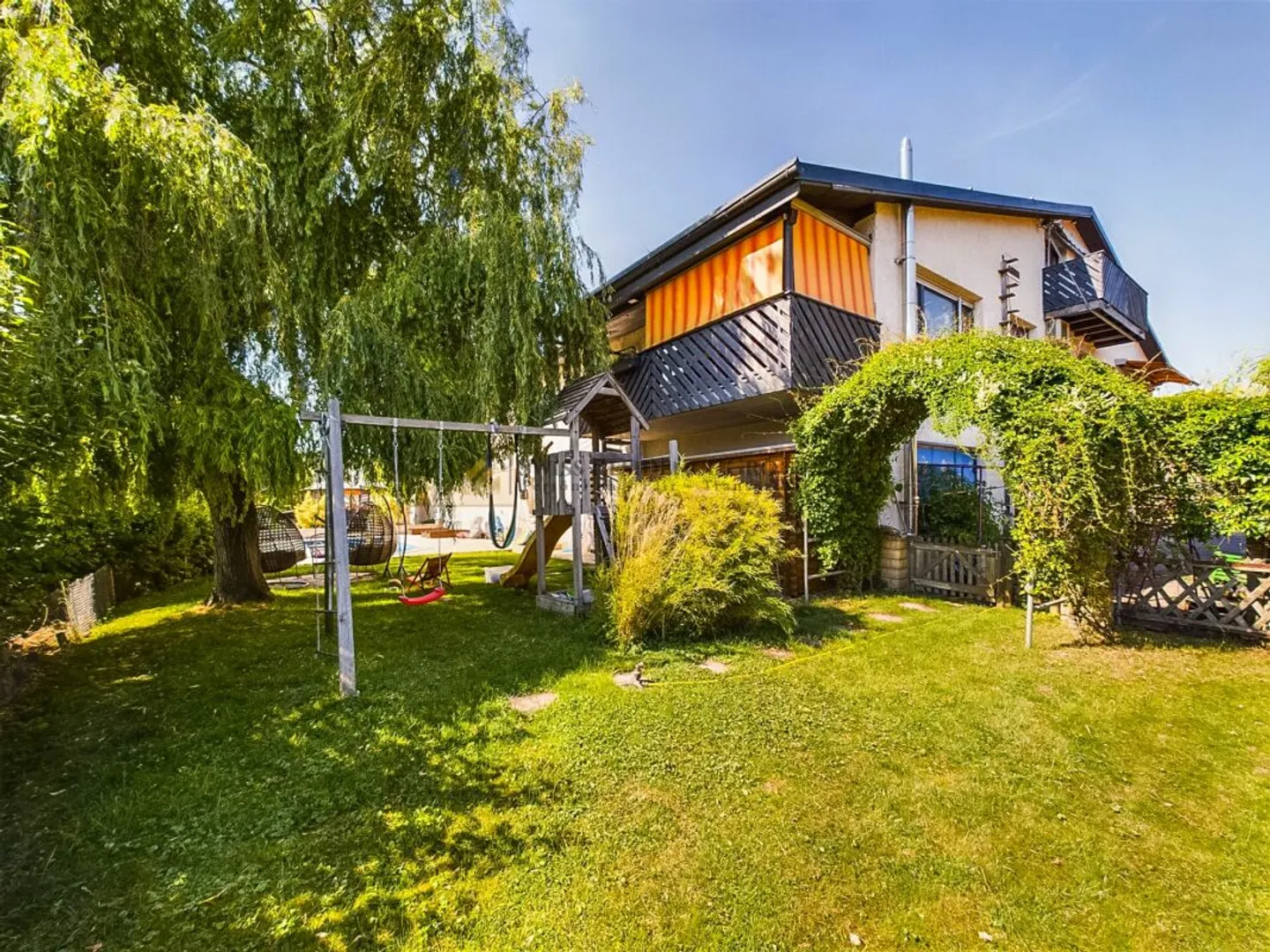 Vivre comme dans sa propre maison - avec cheminée, paradis de jardin et piscine - Photo 14 sur 14