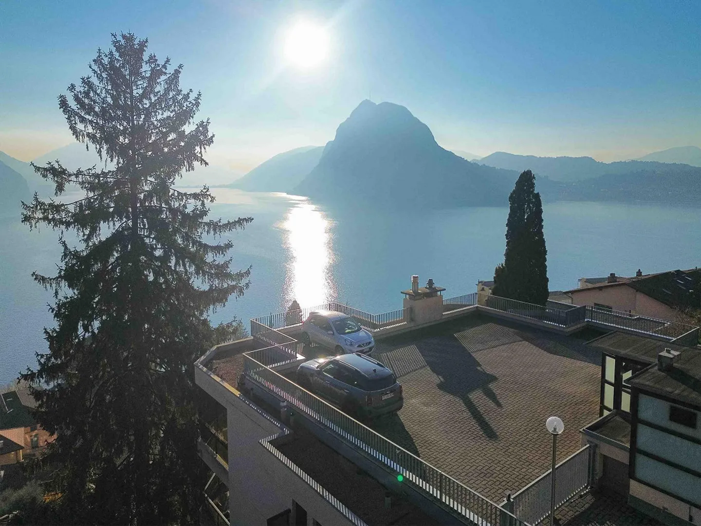 5.5 room duplex with lake view in Castagnola - Photo 9 of 11