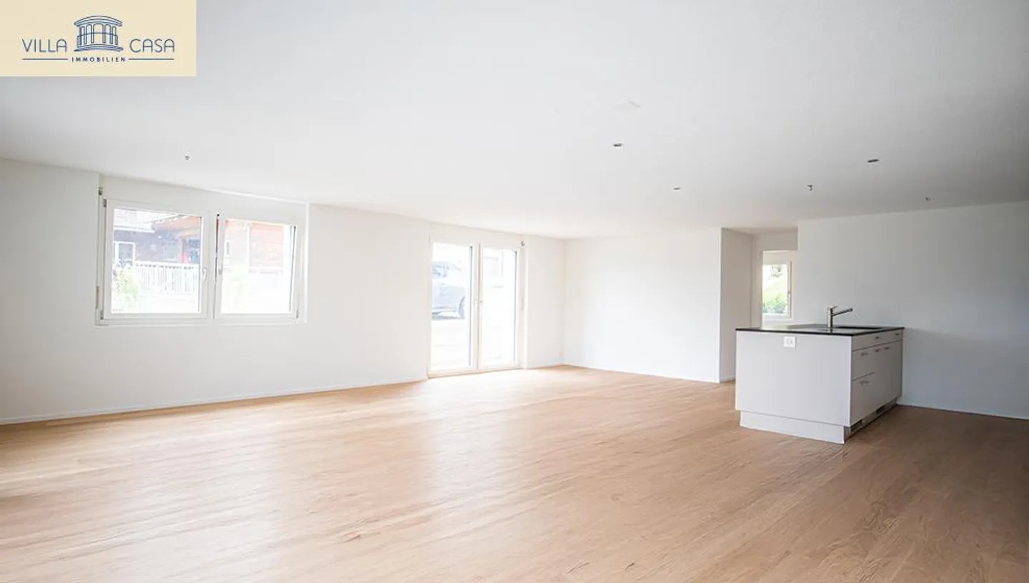 Wohnung (120m²) mit grosszügigem Grundriss & traumhafter Terrasse (118m²) - Foto 2 von 17