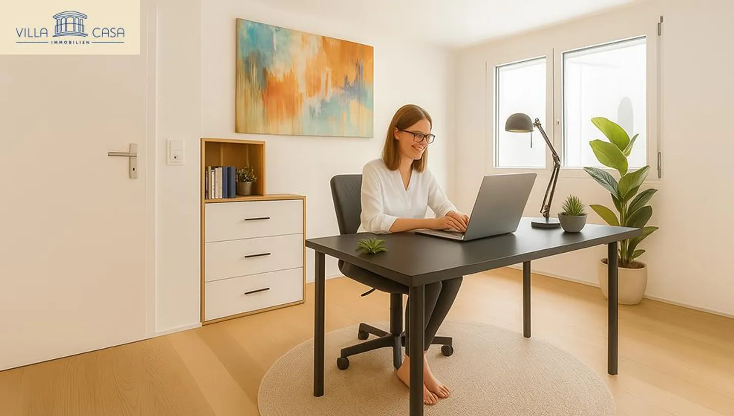 Wohnung (120m²) mit grosszügigem Grundriss & traumhafter Terrasse (118m²) - Foto 9 von 17
