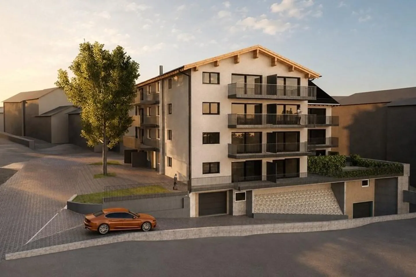2½-Room New Apartment No. 15 - First Occupancy in Prättigauerhof, Schiers - Photo 2 of 4