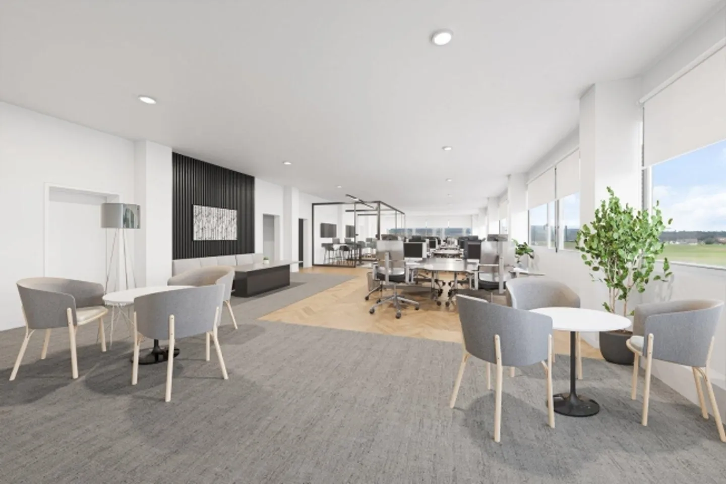 Helle Büroräume 20-494m² mit Aussicht - Foto 5 von 8