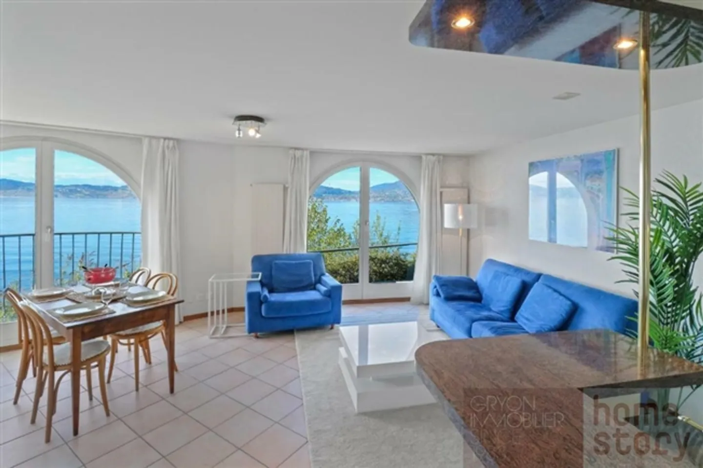 Appartement exceptionnel de 3,5 pièces avec accès direct au lac Léman - Photo 1 sur 16