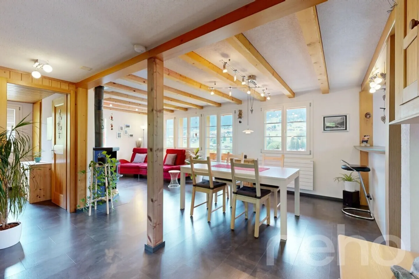 Vie de famille avec appartement et panorama sur la montagne - Photo 4 sur 12