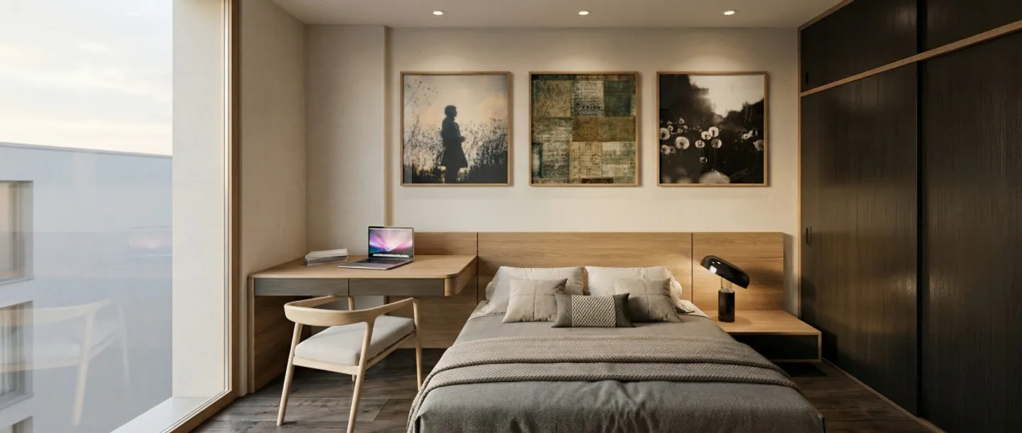 Charmante 2,5-Zimmer-Wohnung mit Garten - Foto 3 von 5