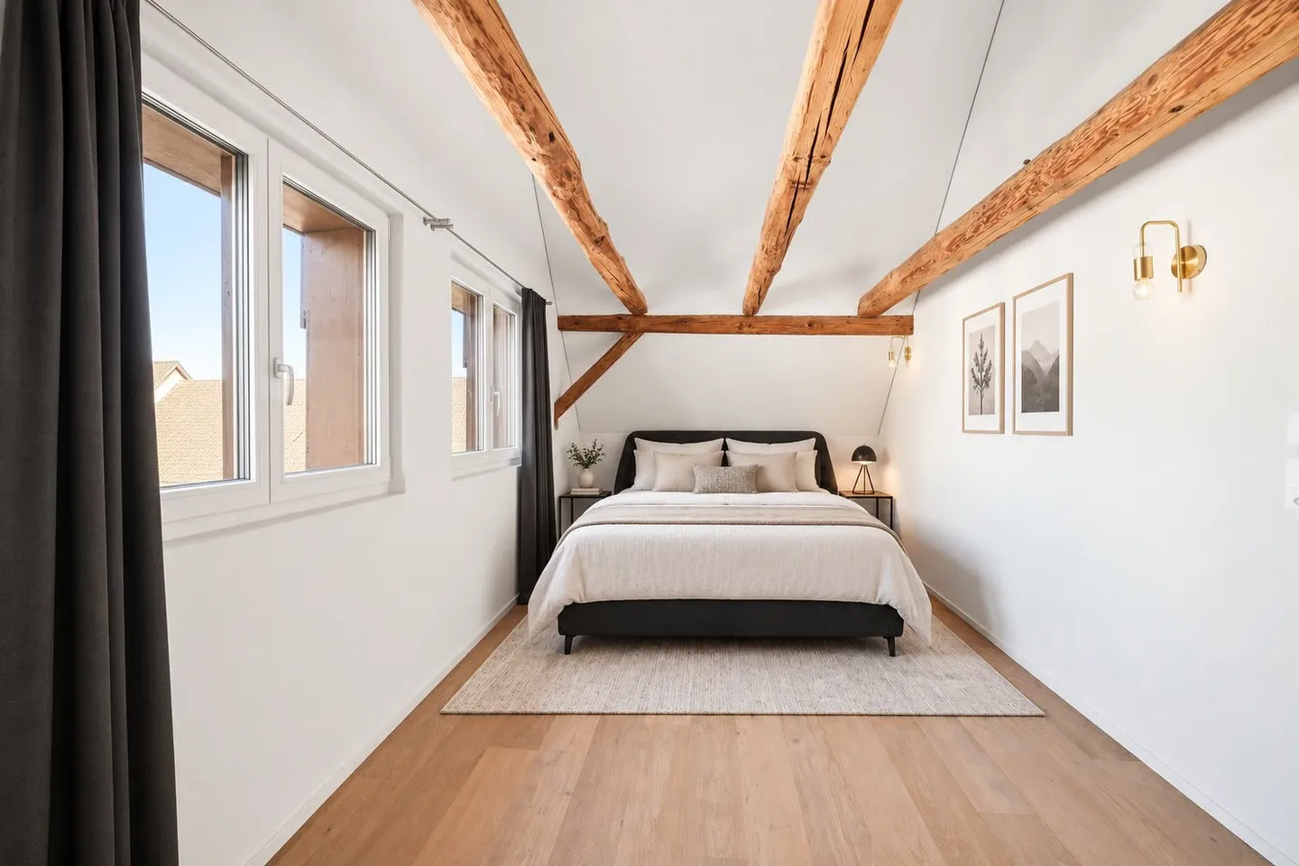 A Home to Feel Good: 5.5-Room Semi-Detached House with Garden and Terrace - Photo 12 of 16