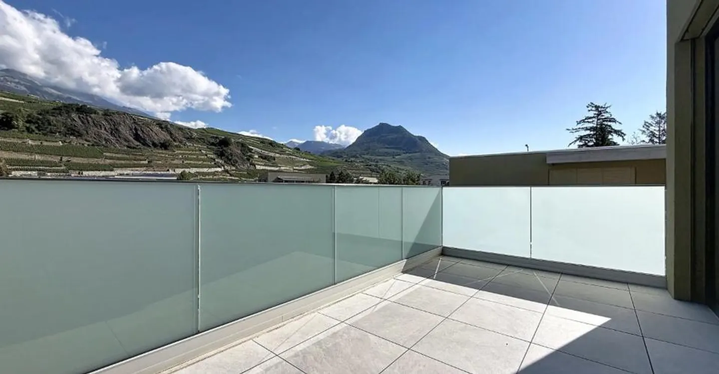 In affitto a Uvrier grande attico di 2.5 locali con terrazza - Foto 12 di 12