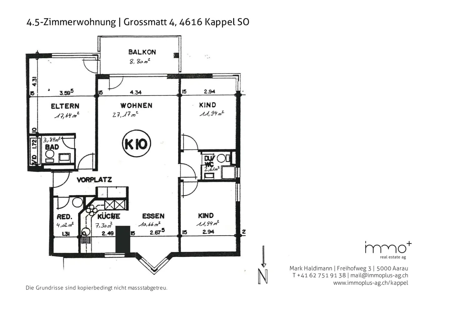 Appartamento 4.5 locali | Grossmatt 4, Kappel SO - Foto 15 di 21