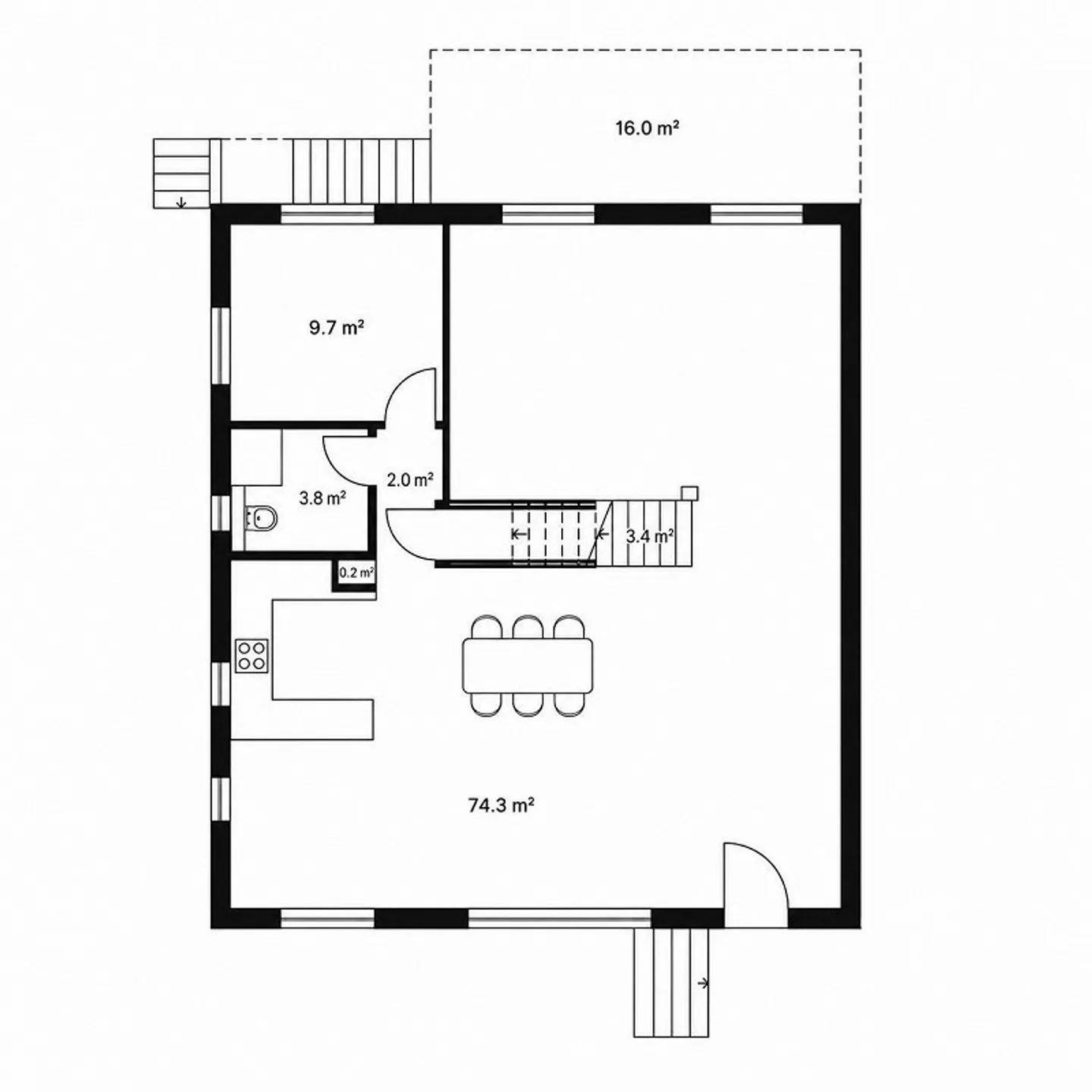 Idyllisches Familienhaus mit Terrasse - Foto 15 von 18