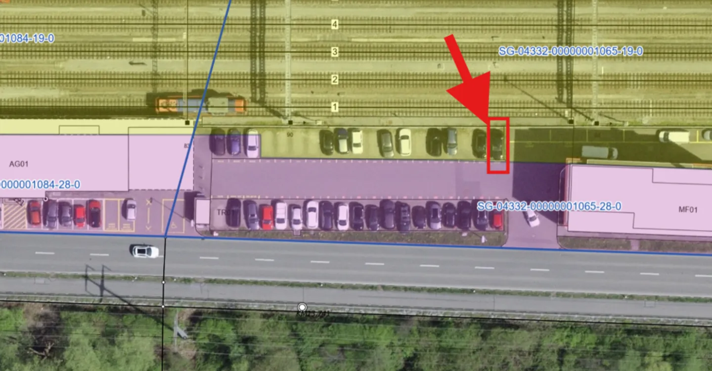 Parcheggio direttamente alla stazione di Ziegelbrücke - Foto 2 di 2