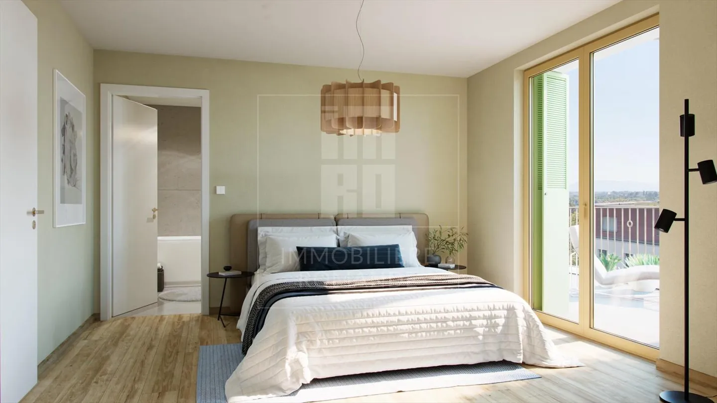 Magnifique appartement de 6 pièces en attique - Photo 4 sur 9