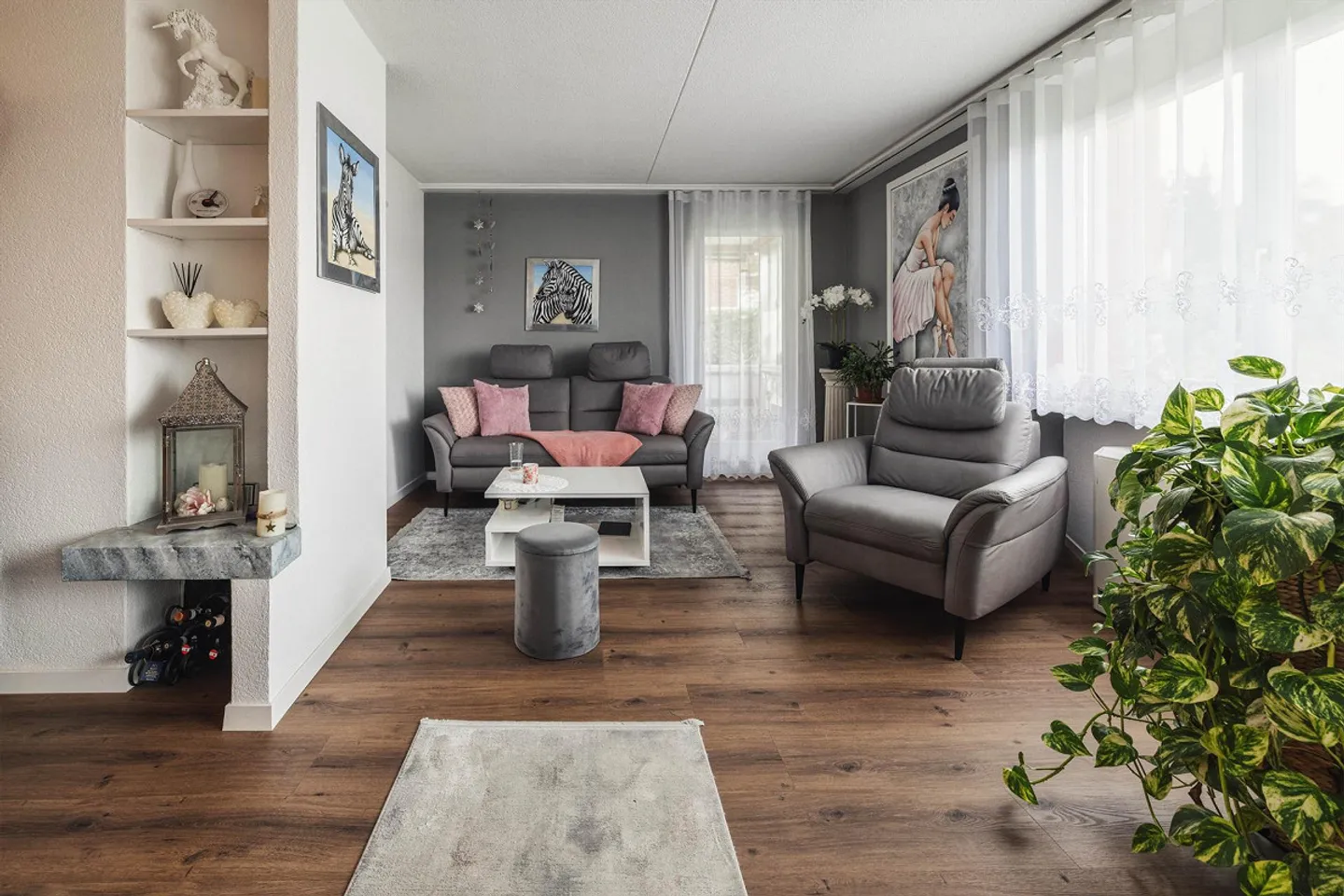 Appartamento 4,5 stanze ben tenuto con stanza per il bricolage - Foto 4 di 11