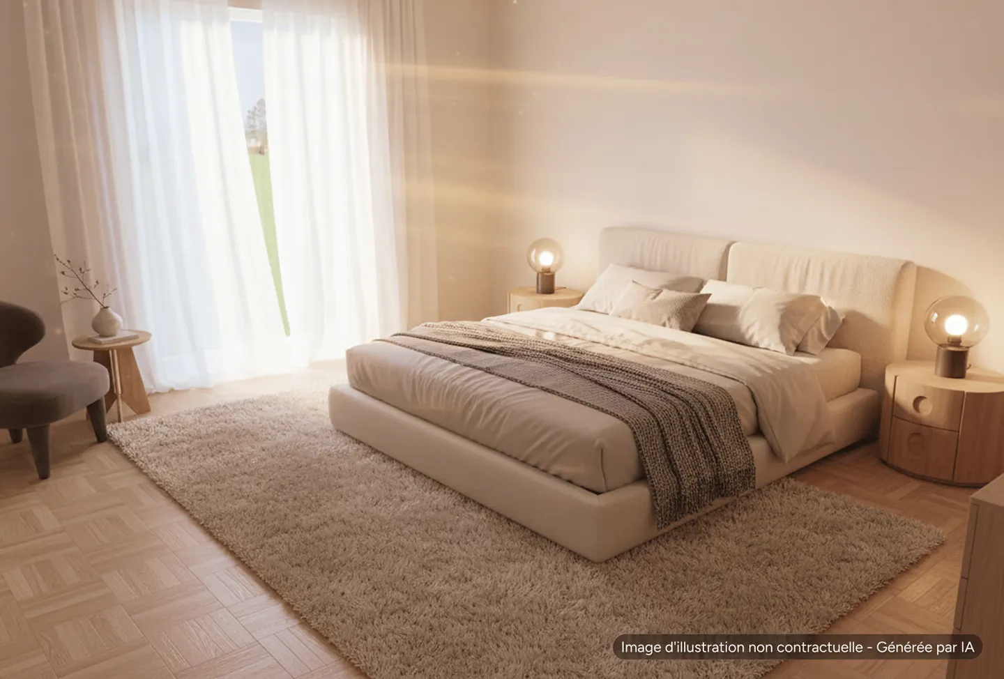 Nouvel appartement de 4,5 pièces avec grand balcon - Photo 5 sur 7
