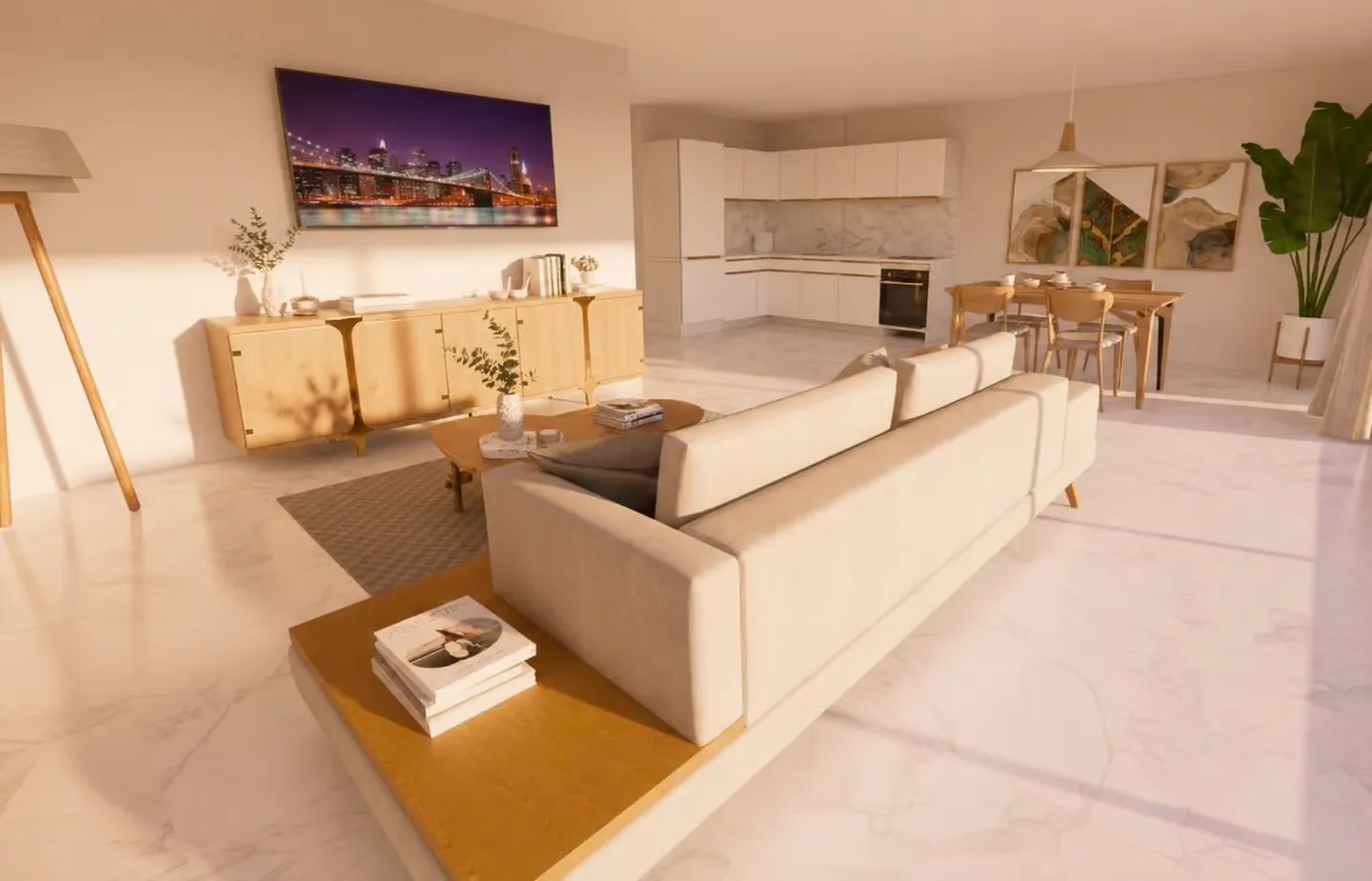 Nouvel appartement de 4,5 pièces avec grand balcon - Photo 6 sur 7