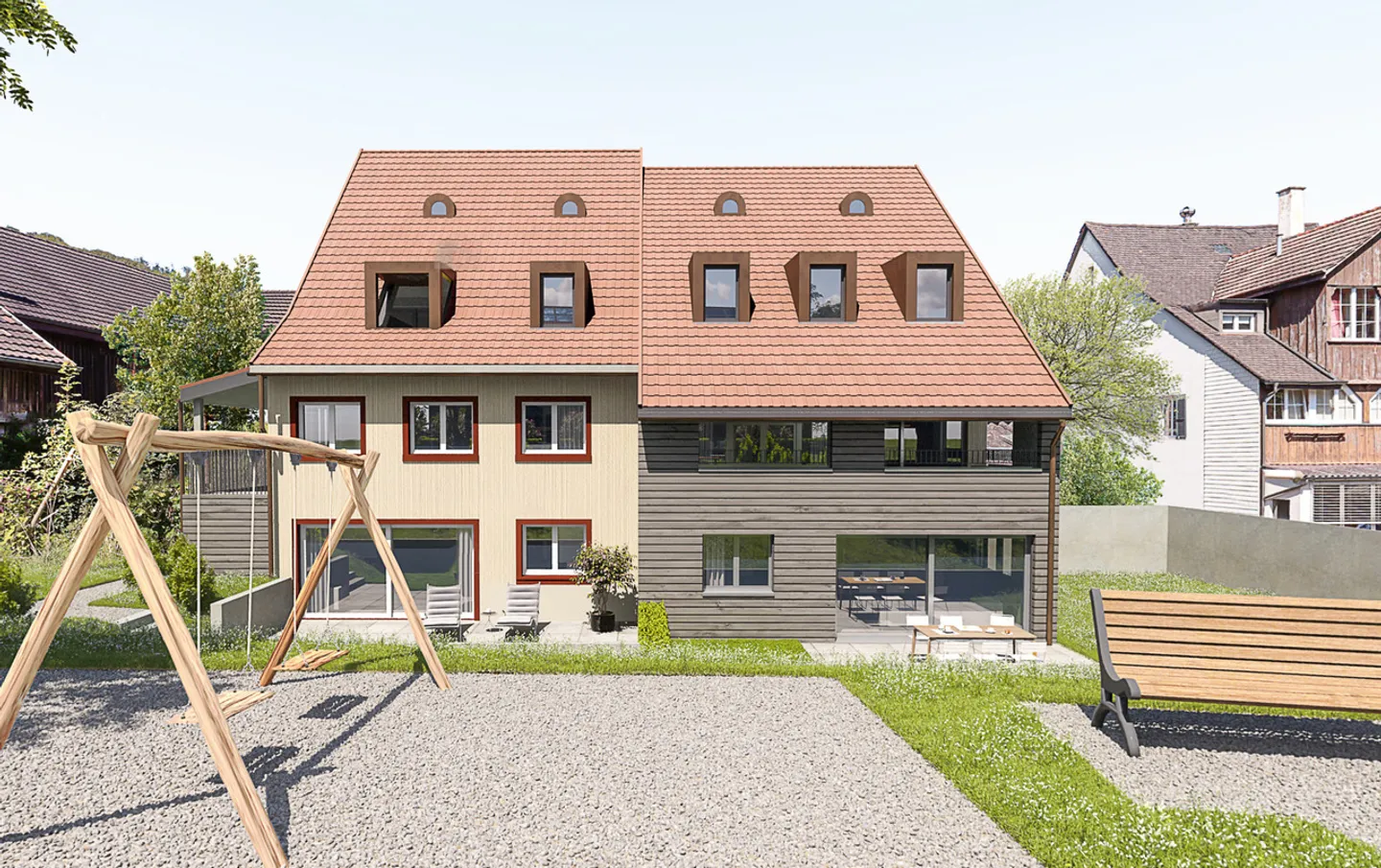 4½-Zimmer-Maisonette-Wohnung mit Atelier in Ettingen - Foto 2 von 17