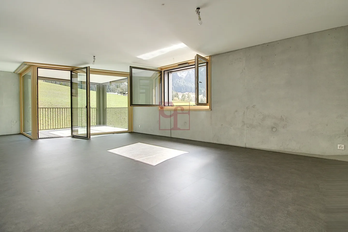 Recent 3-room apartment for rent in Château-d'Oex - Photo 2 of 7