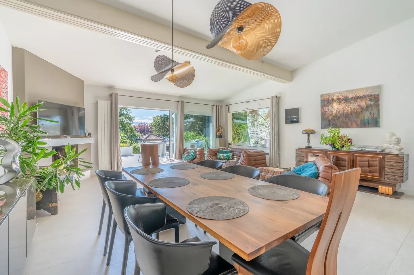 Magnifico appartamento di 5,5 locali a Chez-le-Bart – Vista, tranquillità e finiture di alta gamma - Foto 3 di 12