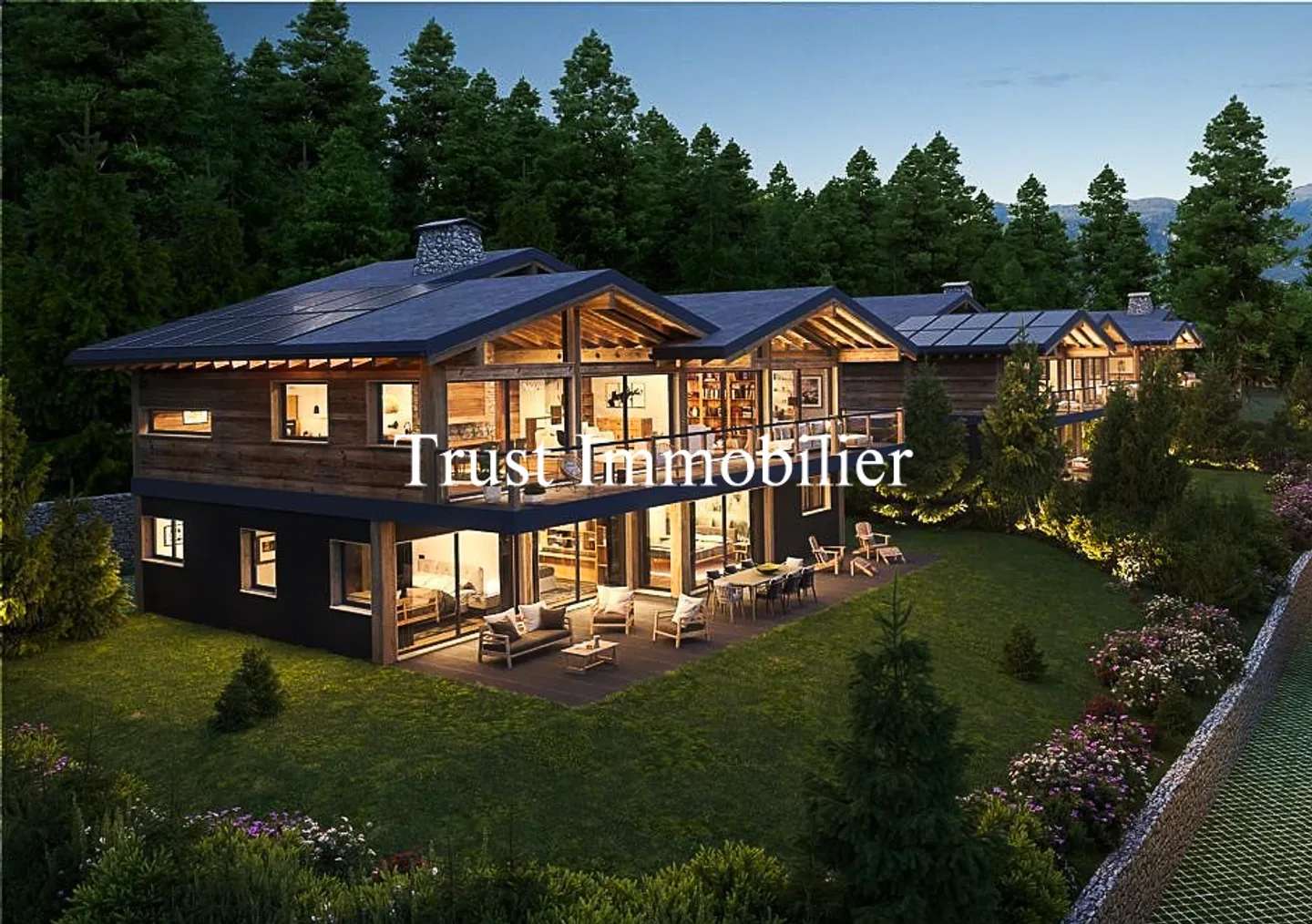 6033. Sublimes Chalet neu in Bluche - Foto 1 von 8