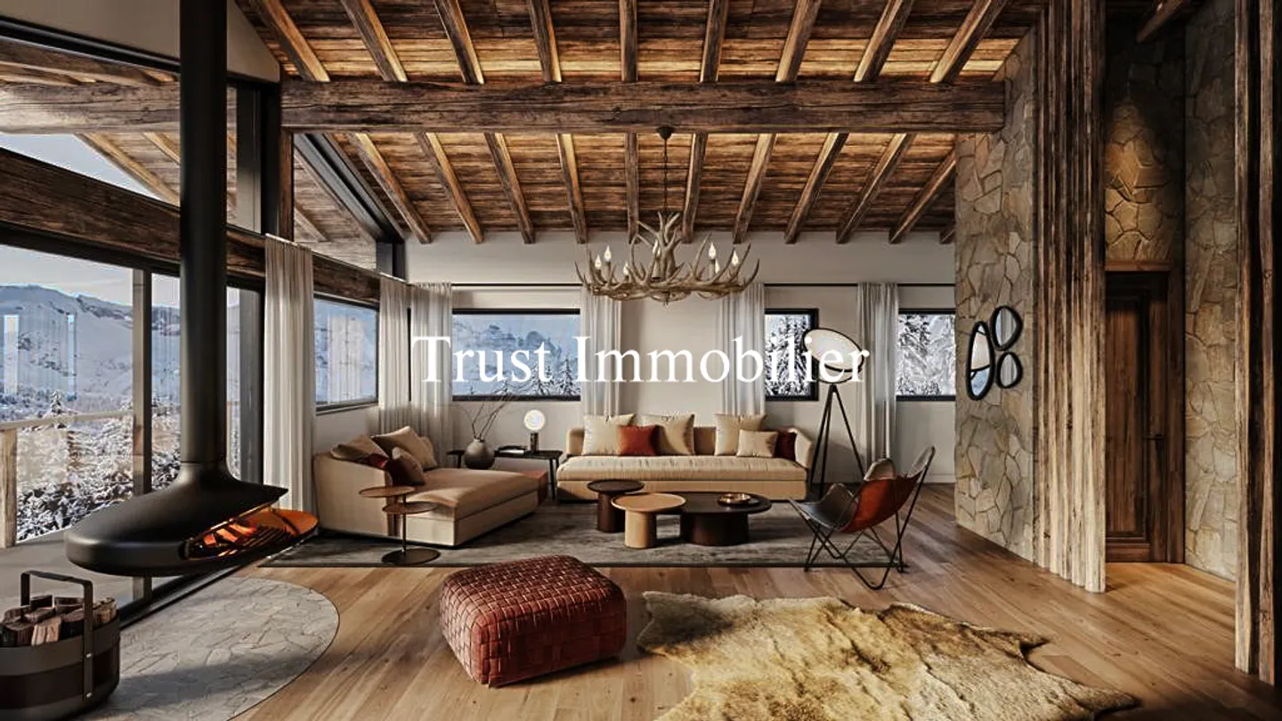 6033. Sublimes Chalet neu in Bluche - Foto 5 von 8