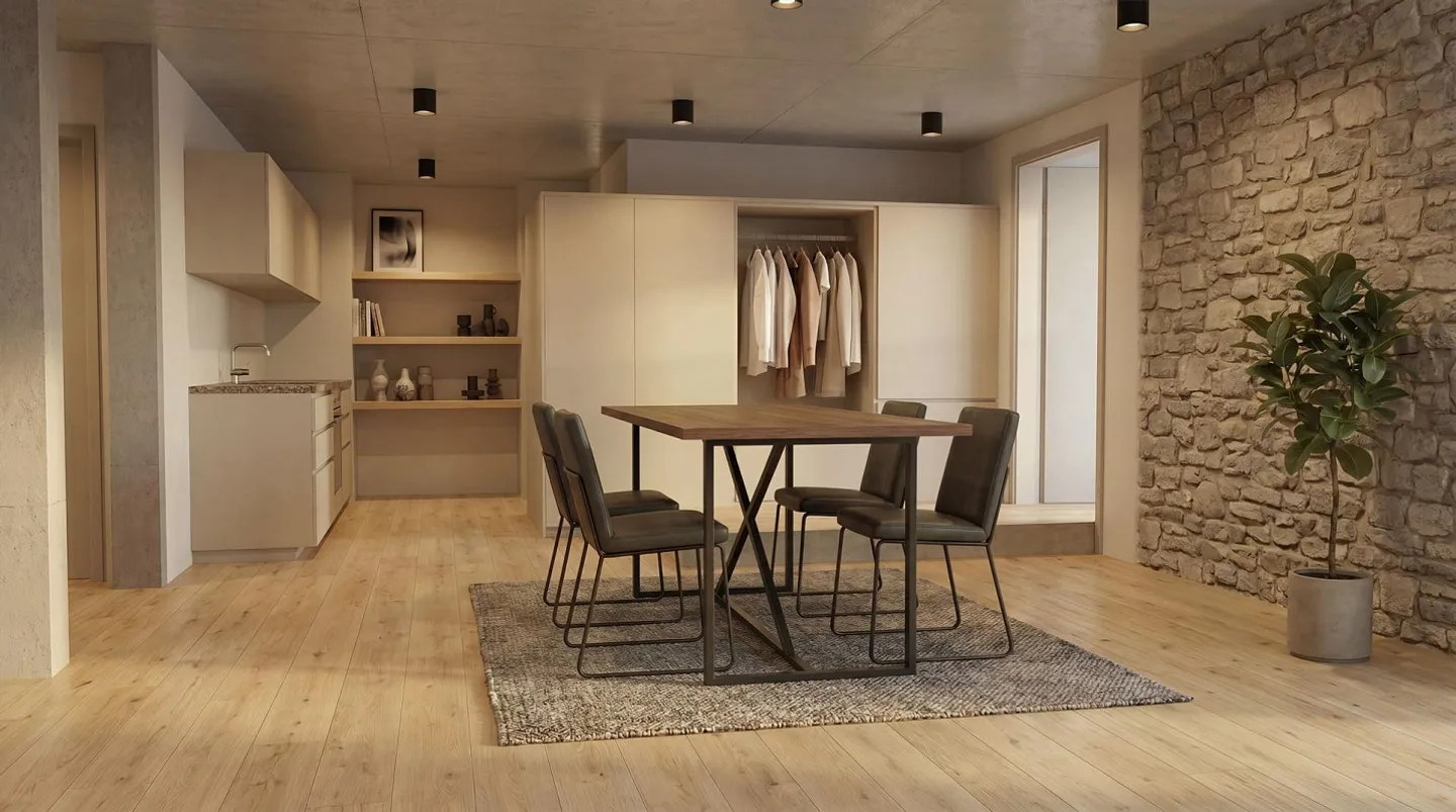 A Residential Gem in the Village Center – Exclusive 3.5-Room Apartment - Photo 2 of 4