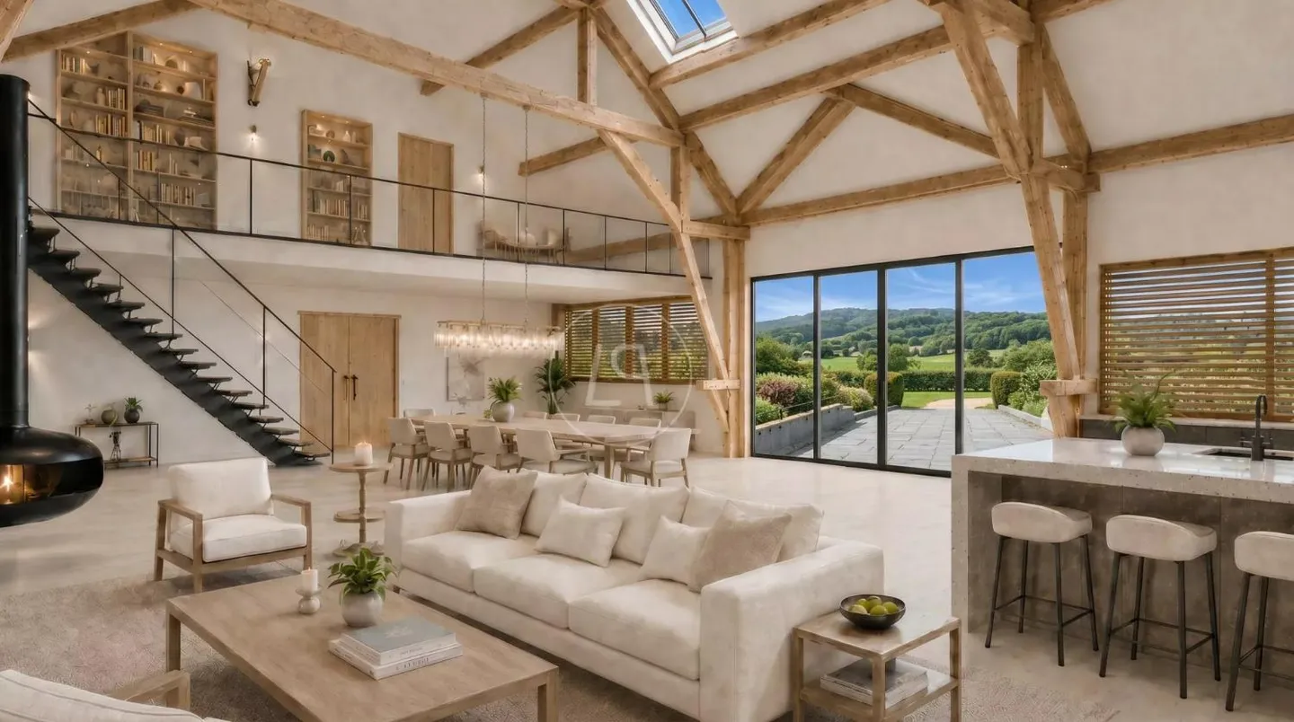 Una proprietà da reinventare come eccezionale residenza privata, alle porte di Ginevra - Foto 10 di 13