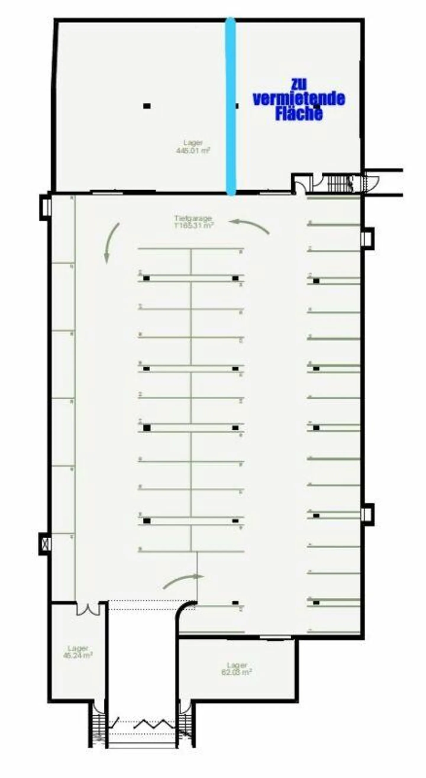 Ampia area di stoccaggio 183m2 - Foto 4 di 4