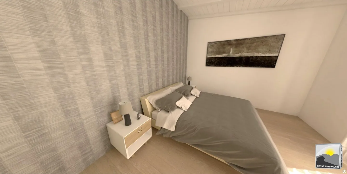 VALAIS / Ich bin "INFINITY" Magnifique villa PLAIN-PIED à bâtir 3.5 pc - Foto 12 von 21