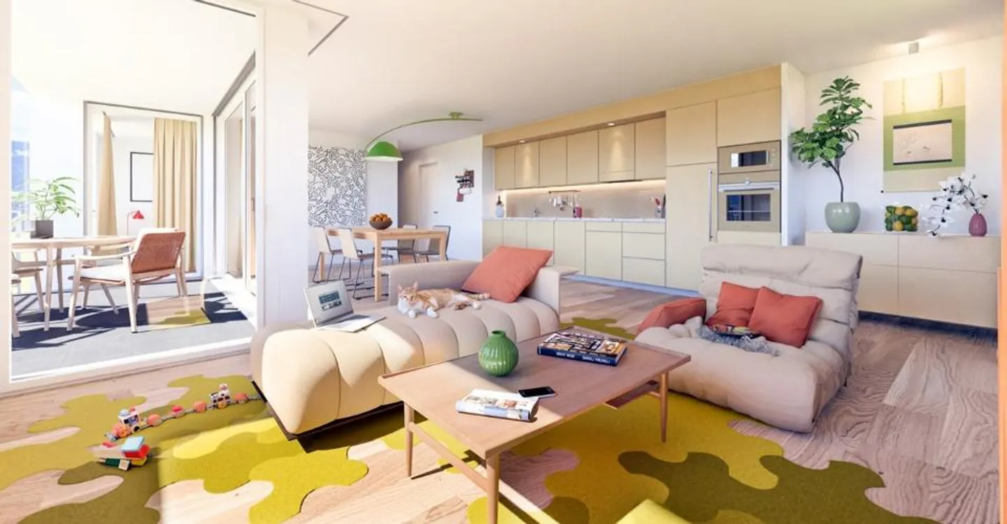 Promotions of 25 apartments from studio to 5.5 rooms for sale in Siviriez - Photo 2 of 5