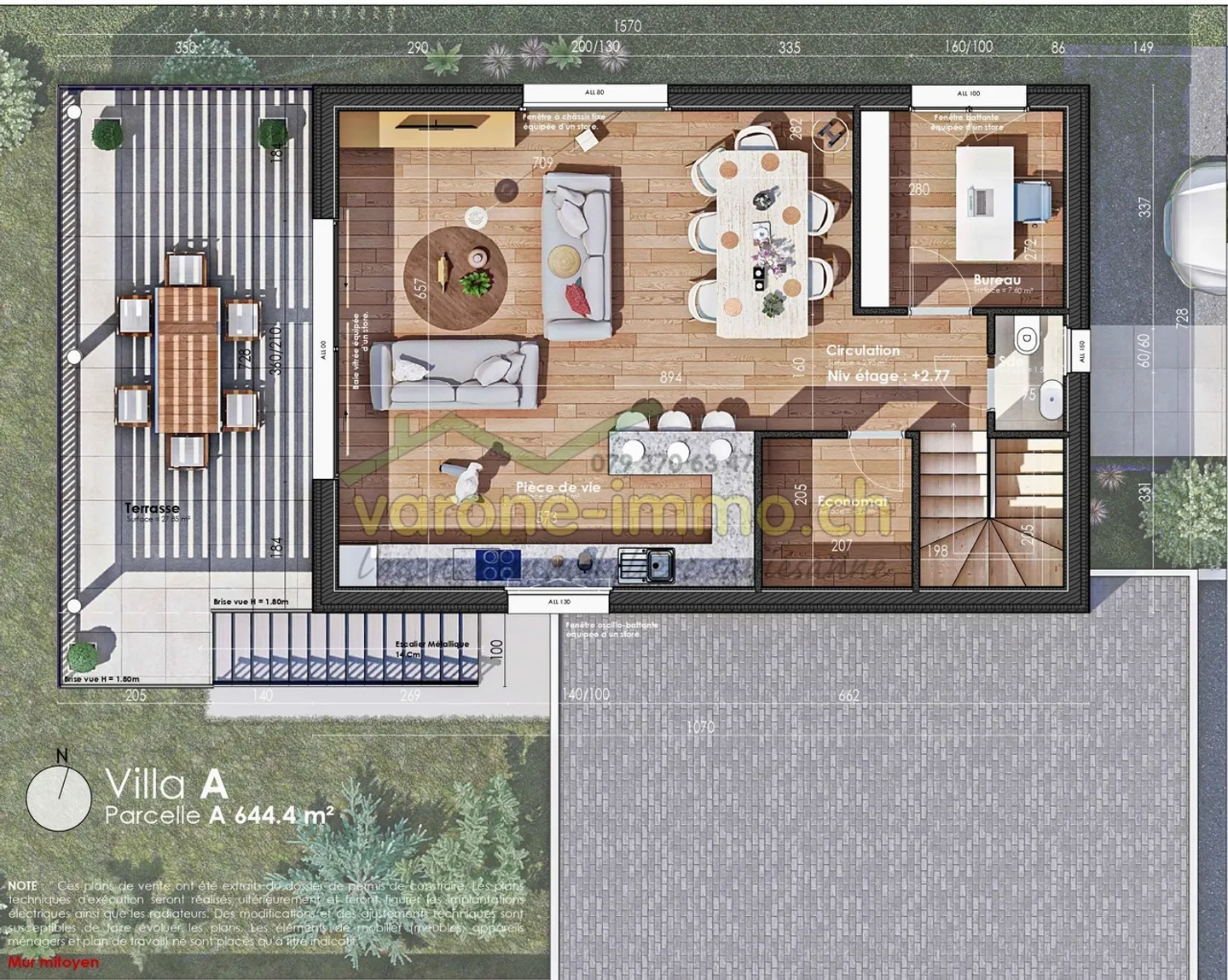 Les Prairies de Diolly - Deux villas d'exception de 5,5 pièces - Photo 9 sur 11