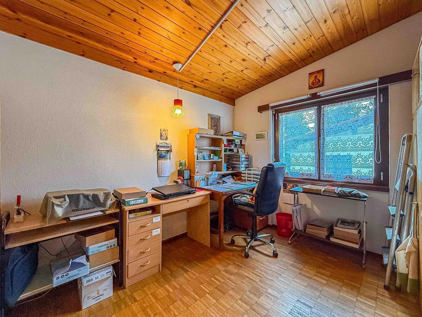 Maison jumelle avec jardin et local hobby à Vezia - Photo 5 sur 12