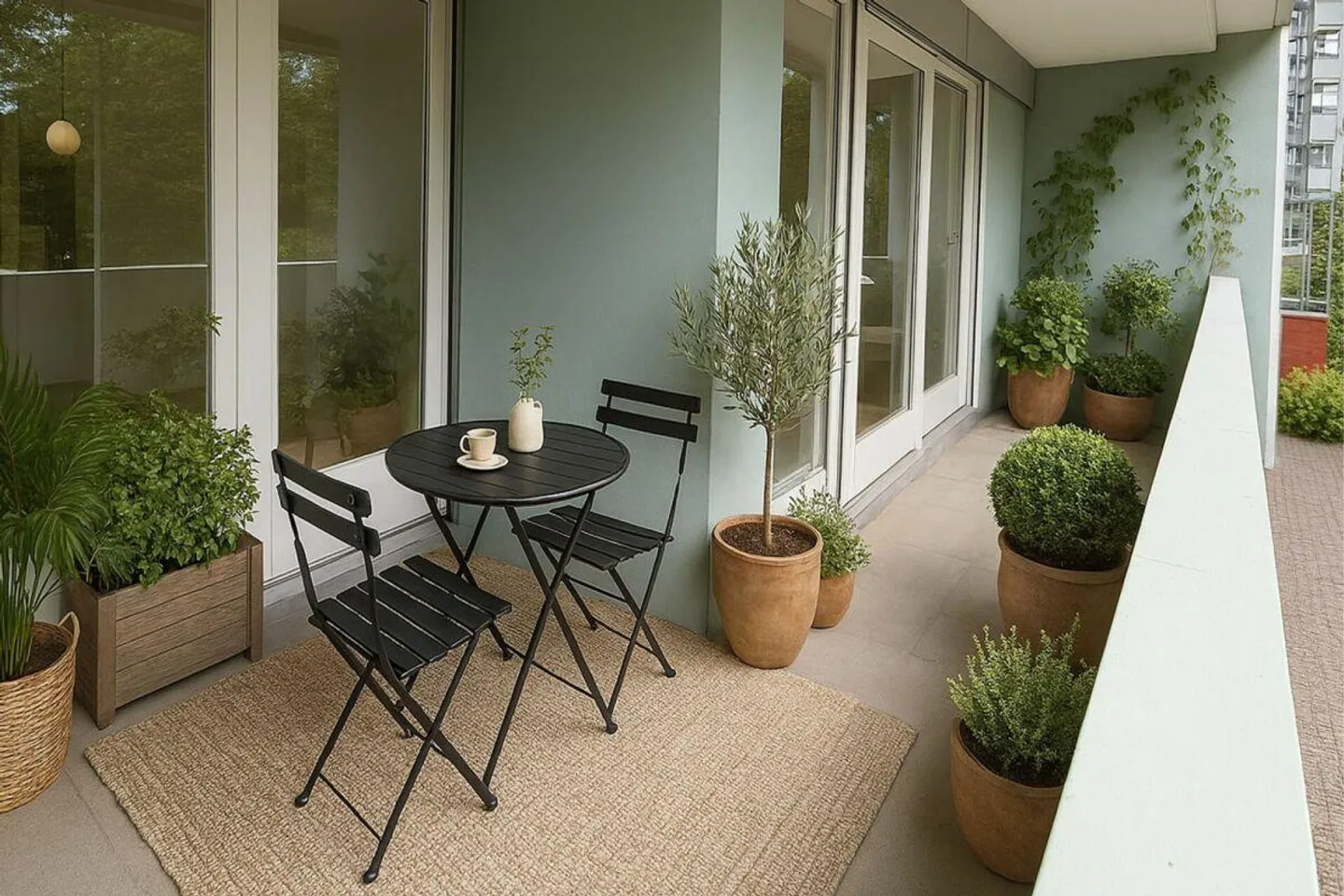 Moderne Wohnung mit zwei Balkonen - Foto 4 von 13