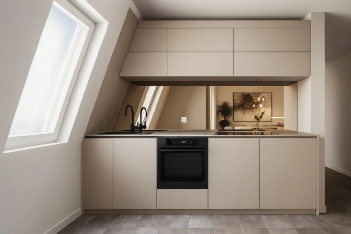 Geräumige Maisonette mit Loggia - Foto 4 von 5