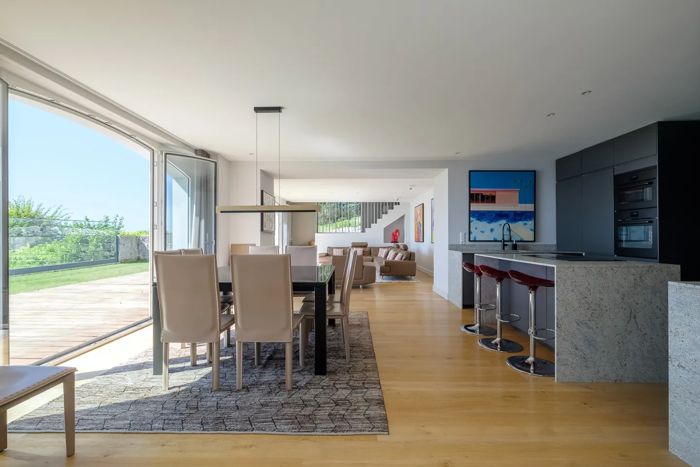 Propriété rénovée, piscine et vue lac panoramique, Mont-sur-Rolle - Photo 5 sur 18