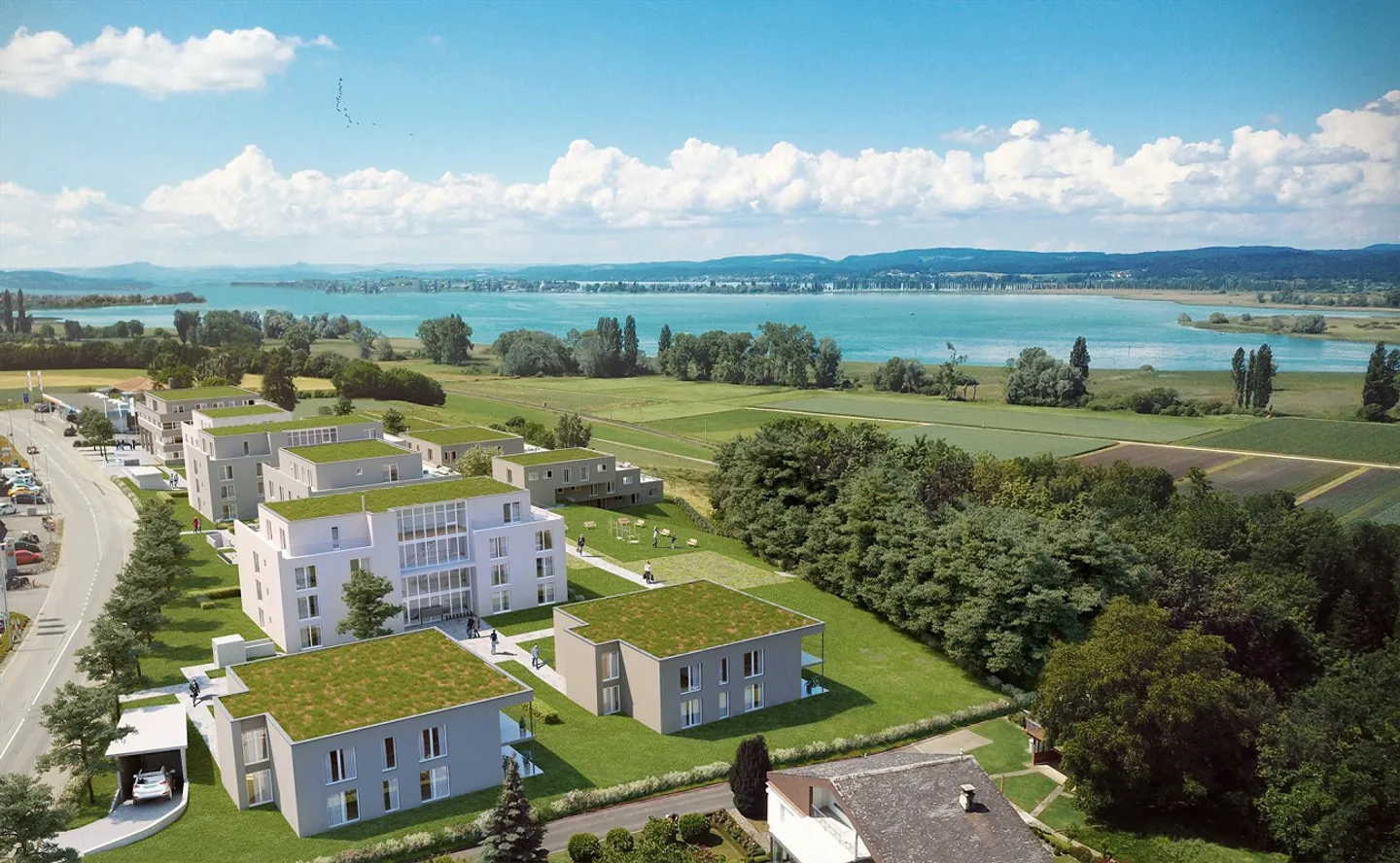 Appartement moderne de 3,5 pièces au Seerhein Tägerwilen à louer - Photo 1 sur 6