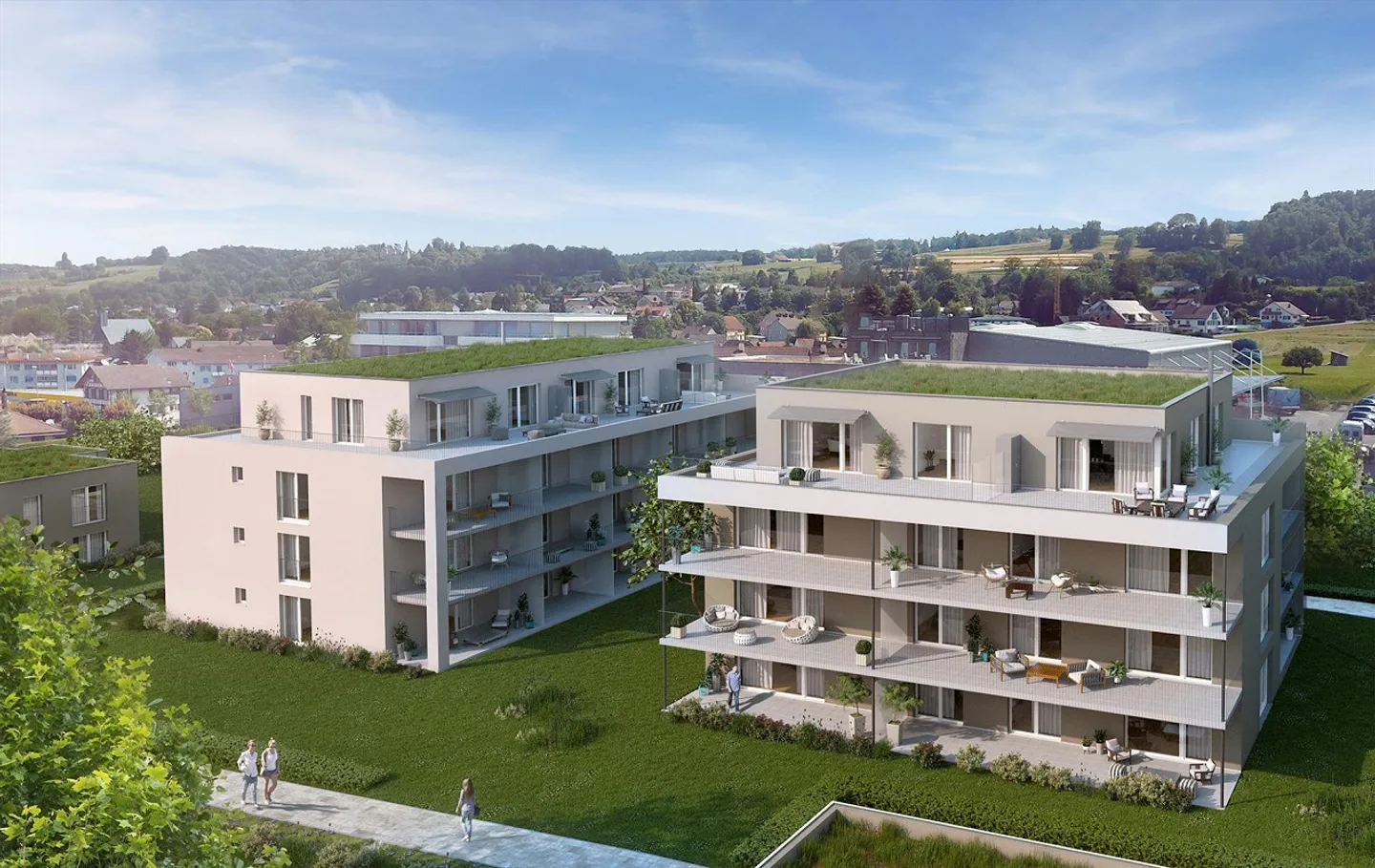 Appartement moderne de 3,5 pièces au Seerhein Tägerwilen à louer - Photo 2 sur 6