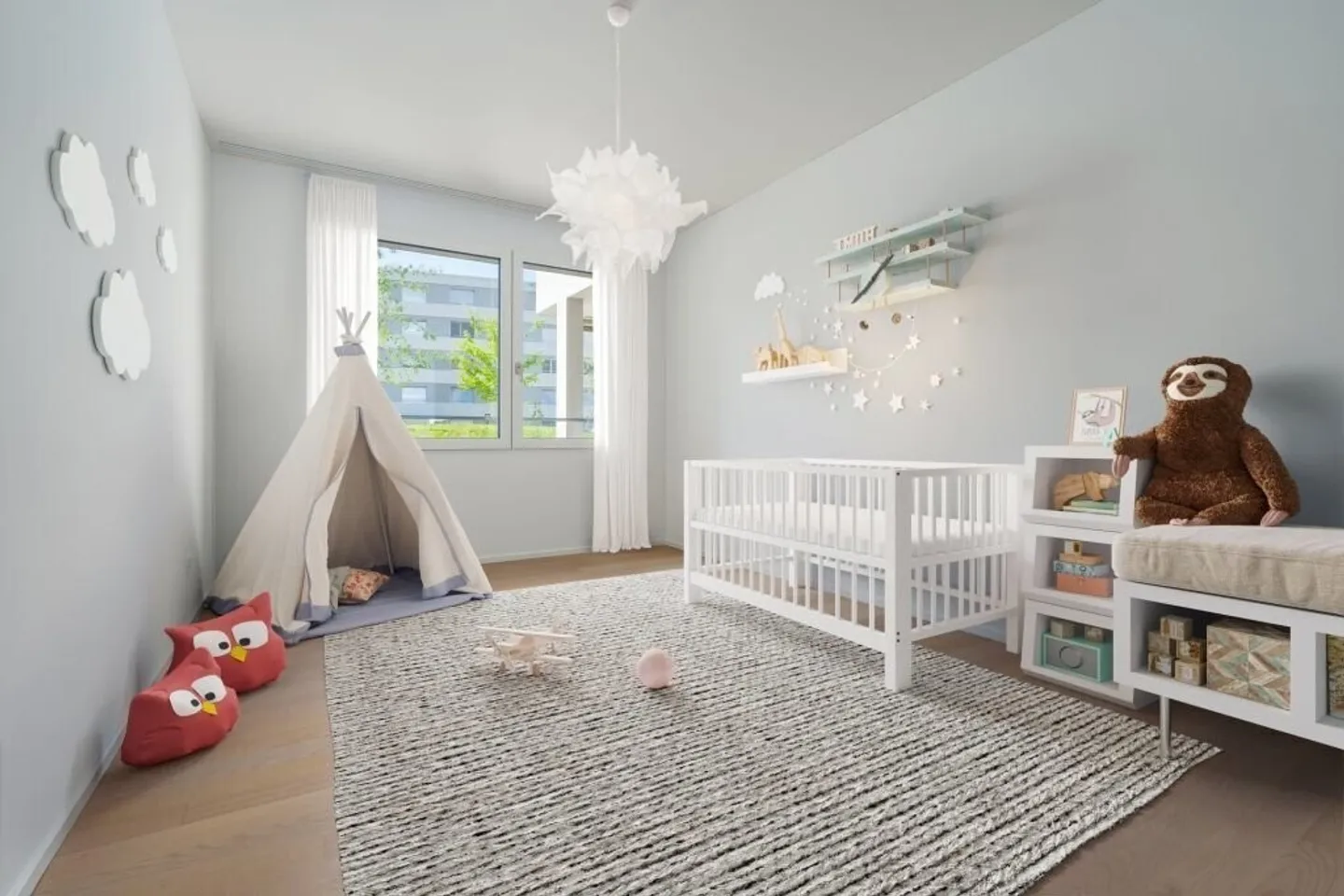 Appartement à louer avec 3,5 pièces, moderne et spacieux, entouré de verdure - Photo 4 sur 8