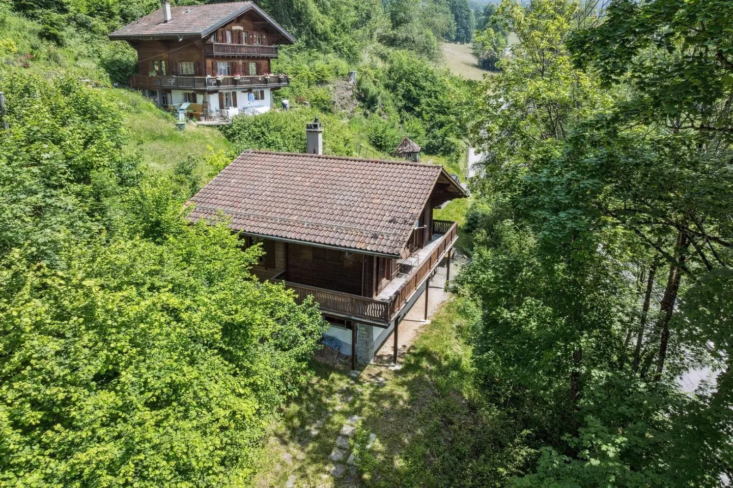 Chalet familiare con 5 camere all'ingresso di Villars-sur-Ollon - Foto 1 di 12
