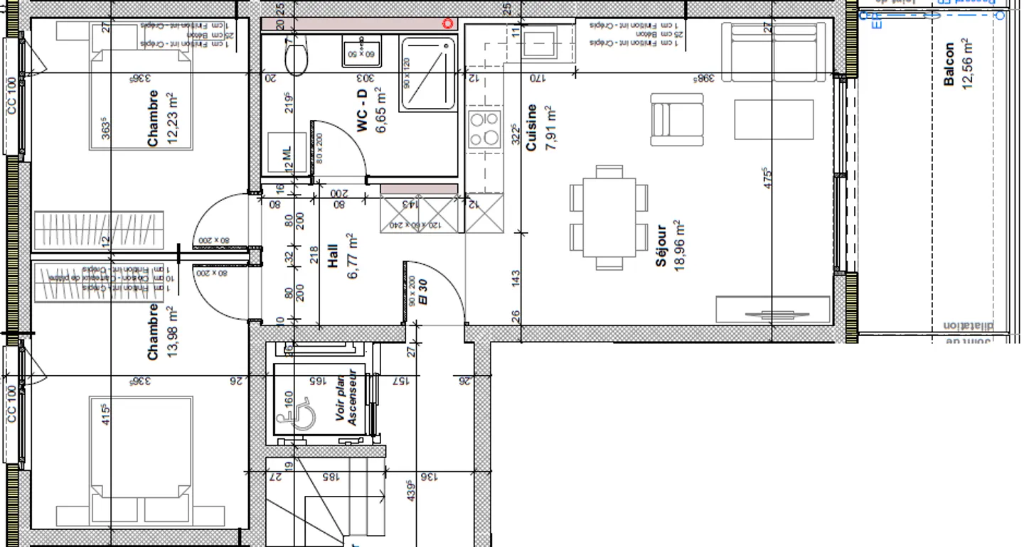 3.5 Room Apartment - Photo 12 of 13