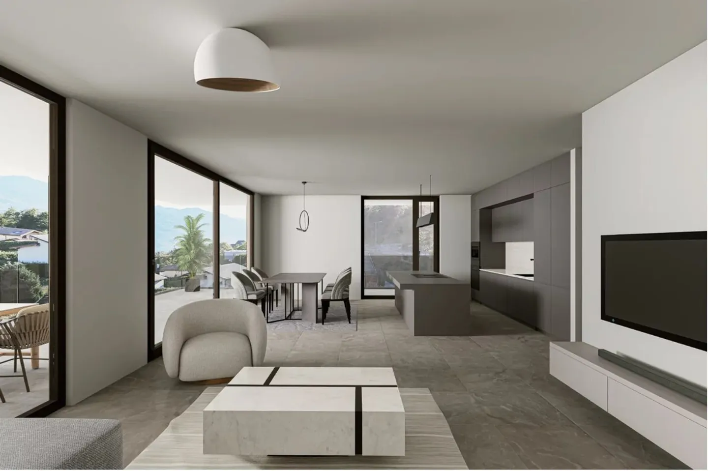 Grande appartamento nuovo di 4.5 locali - Foto 3 di 7