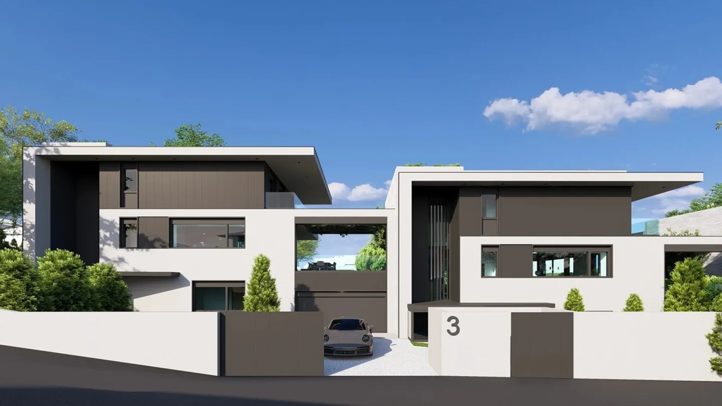 Connétable 3, Villa neuve avec vue lac à Cologny - Photo 9 sur 13