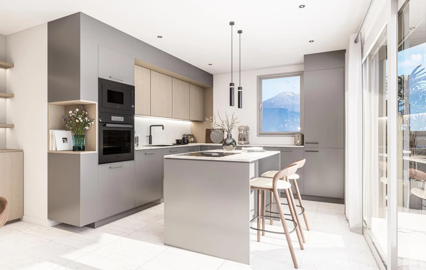 Duplex 5.5 rooms - Photo 5 of 10