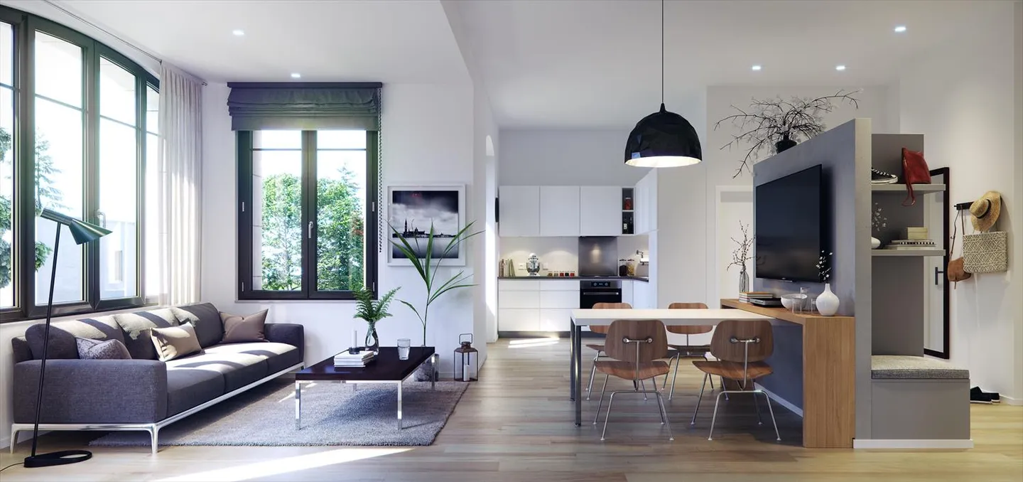 Appartamento duplex eccezionale in un ampio parco alberato - Foto 1 di 3