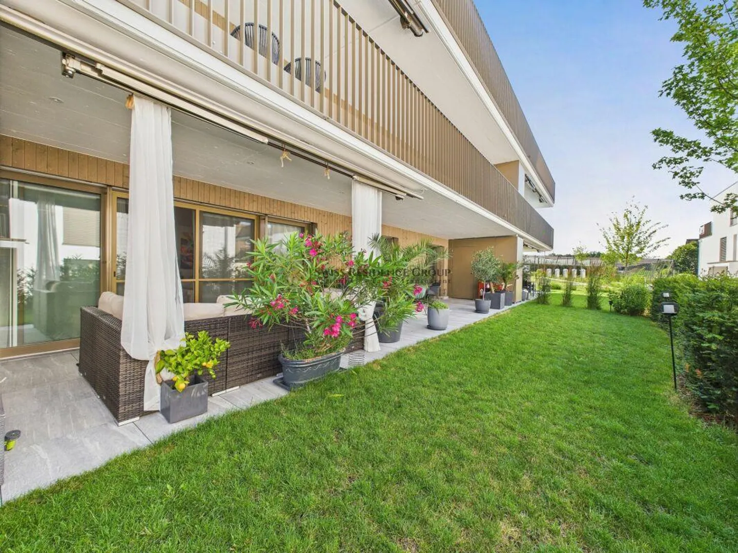 Modernes Gartenapartment in Winkel - Foto 1 von 10