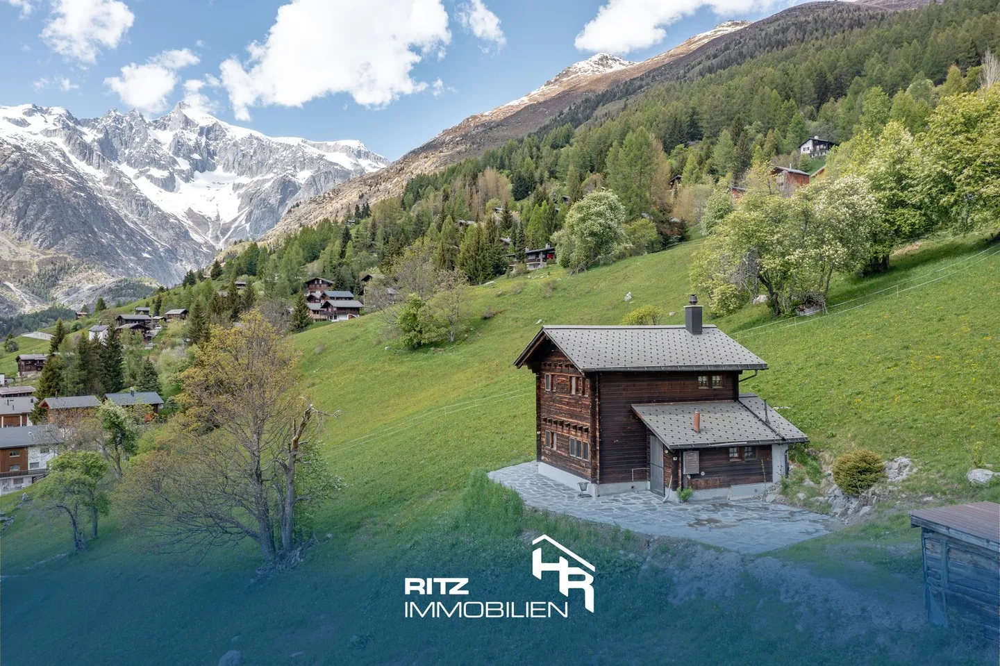 Chalet indépendant avec vue imprenable à Bellwald - Photo 1 sur 12