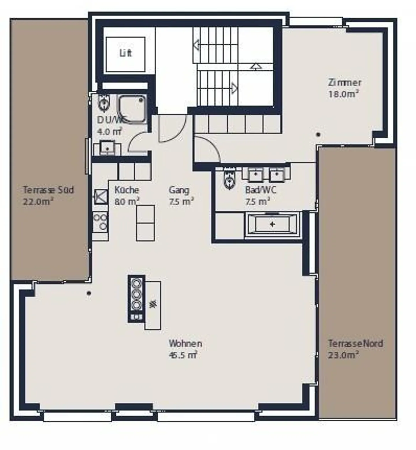 Magnifique appartement en attique à Kilchberg ! - Photo 10 sur 10