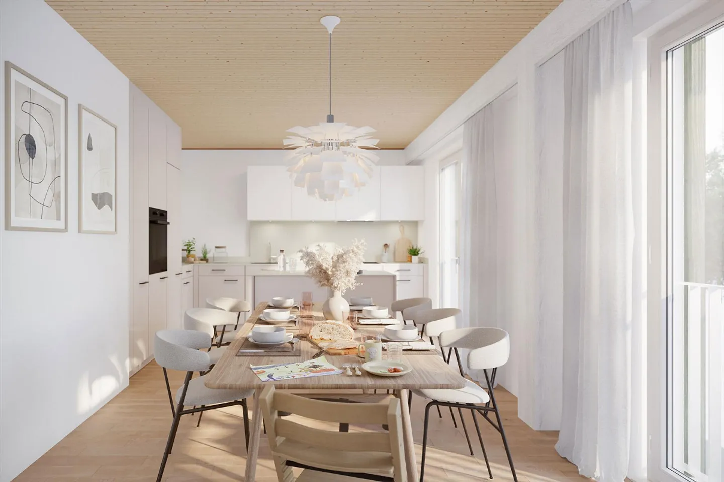 Condominio confortevole di 3,5 stanze con loggia pratica e tranquilla - Foto 1 di 10
