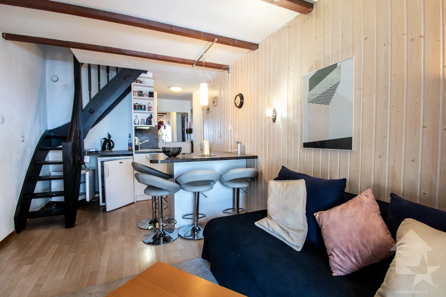 Torgon, une belle maison jumelée avec deux chambres dans Imm. Le Cleuset - Photo 1 sur 14